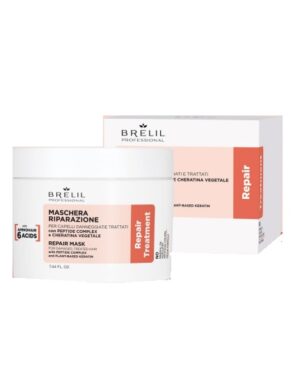 Maschera riparazione per capelli danneggiati Repair Treatment 220 Ml - Brelil