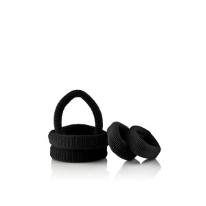 Elastico grande per capelli nero 6pz - Labor