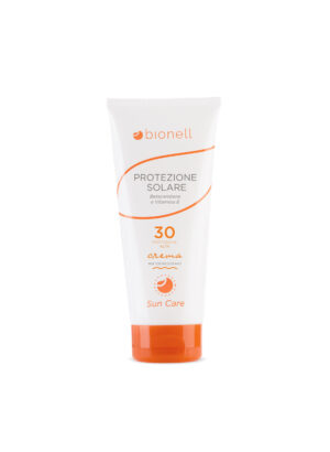 Crema Protezione Solare Betacarotene e Vitamina E SPF 30 200 ml - Bionell