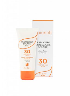 Crema Viso Protezione SPF 30 Aloe Iperico e Vitamine 50 ml - Bionell