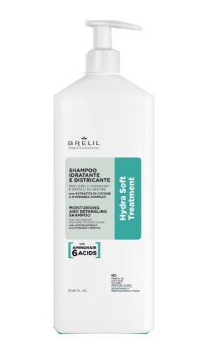 Shampoo idratante e districante Hydra Soft Treatment 1000ml - Brelil
