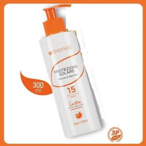Latte Protezione Solare Vitamine e Aloe Vera SPF 15 300 ml - Bionell