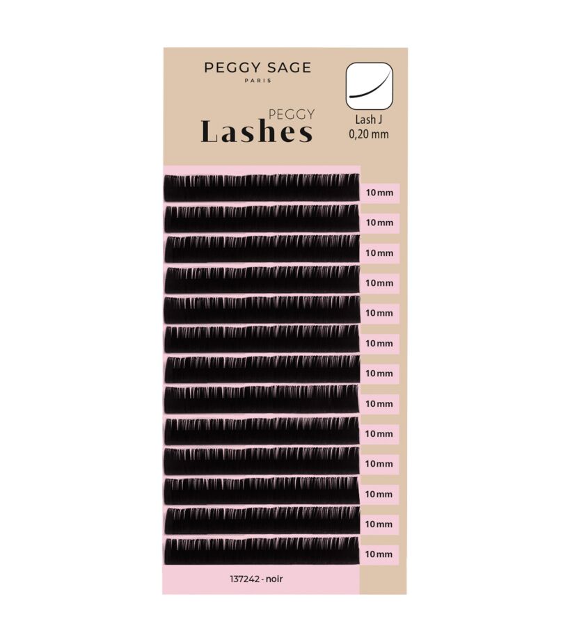 Extension Ciglia One To One Divers - Peggy Sage/Curva J 0.20 mm mis 10