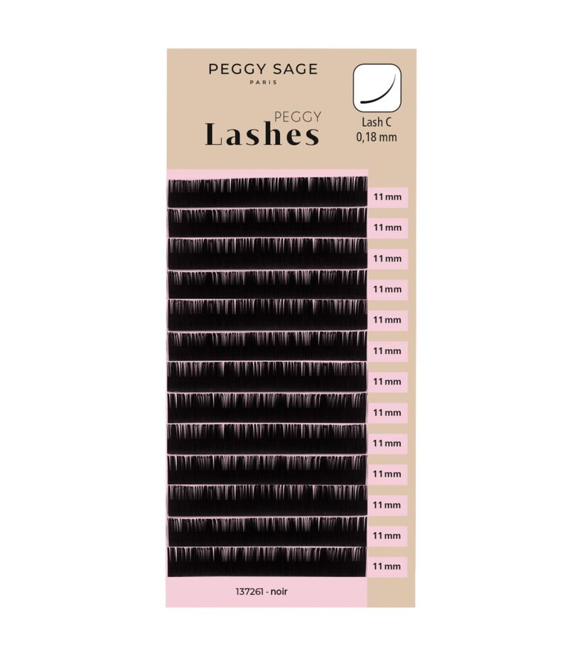 Extension Ciglia One To One Divers - Peggy Sage/Curva C 0.18 mm mis 11
