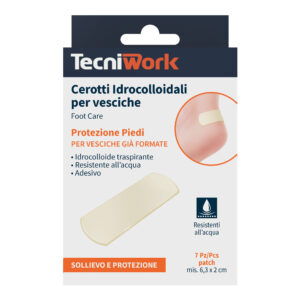Cerotti Idroccoloidali Per Vesciche Pz 7 6.3x2cm- Tecniwork