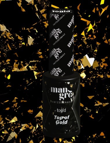 Smalto Semipermanente Gel Polish Top Of Gold 8ml Mangre'