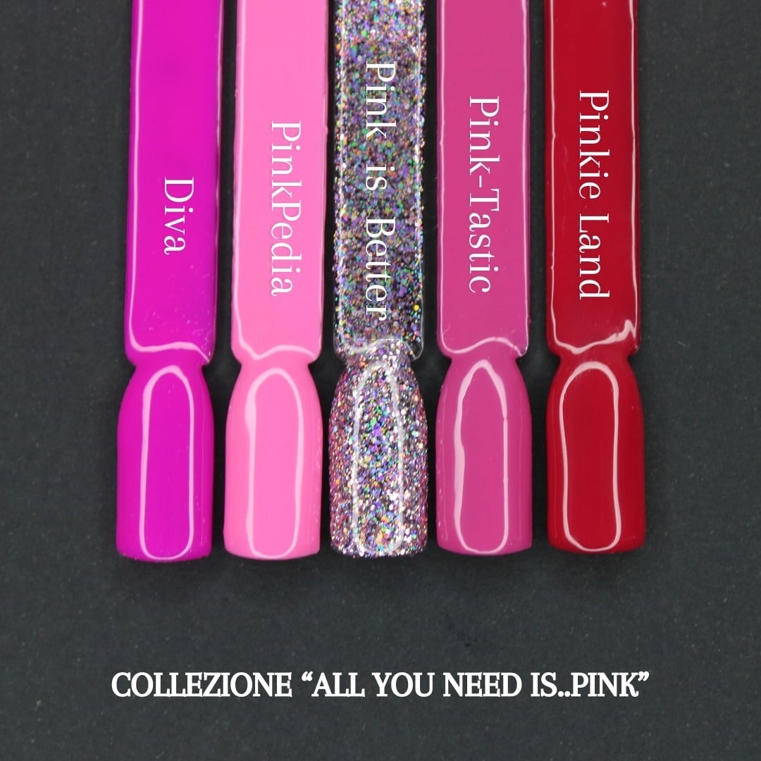 Smalto Semipermanente All You Need Is Pink 8ml Mangre'Color/02 Pink Tastic - immagine 2
