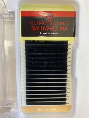 Extension Ciglia Glamour Lashes Silk 9mm C 0.07 Nails & Beauty