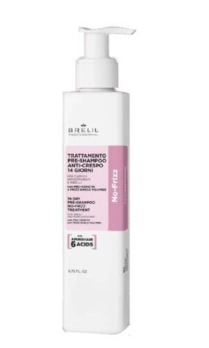 Trattamento pre-shampoo anticrespo 14 giorni no frizz treatment 250ml - Brelil