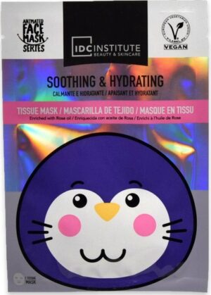 Maschera Viso vegana calmante e idratante con olio di rosa Idc