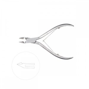 Tronchese Cuticole Doppia Molla taglio dritto 8mm - Mp hair