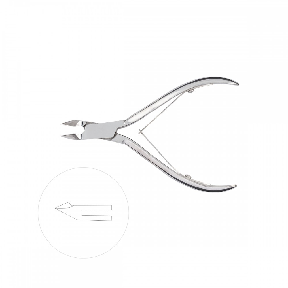 Tronchese Cuticole Doppia Molla taglio dritto 8mm - Mp hair