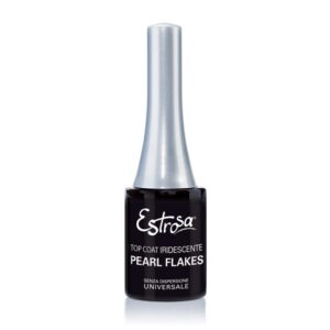 Smalto Gel Semipermanente Top Coat Pearl Flakes - Estrosa