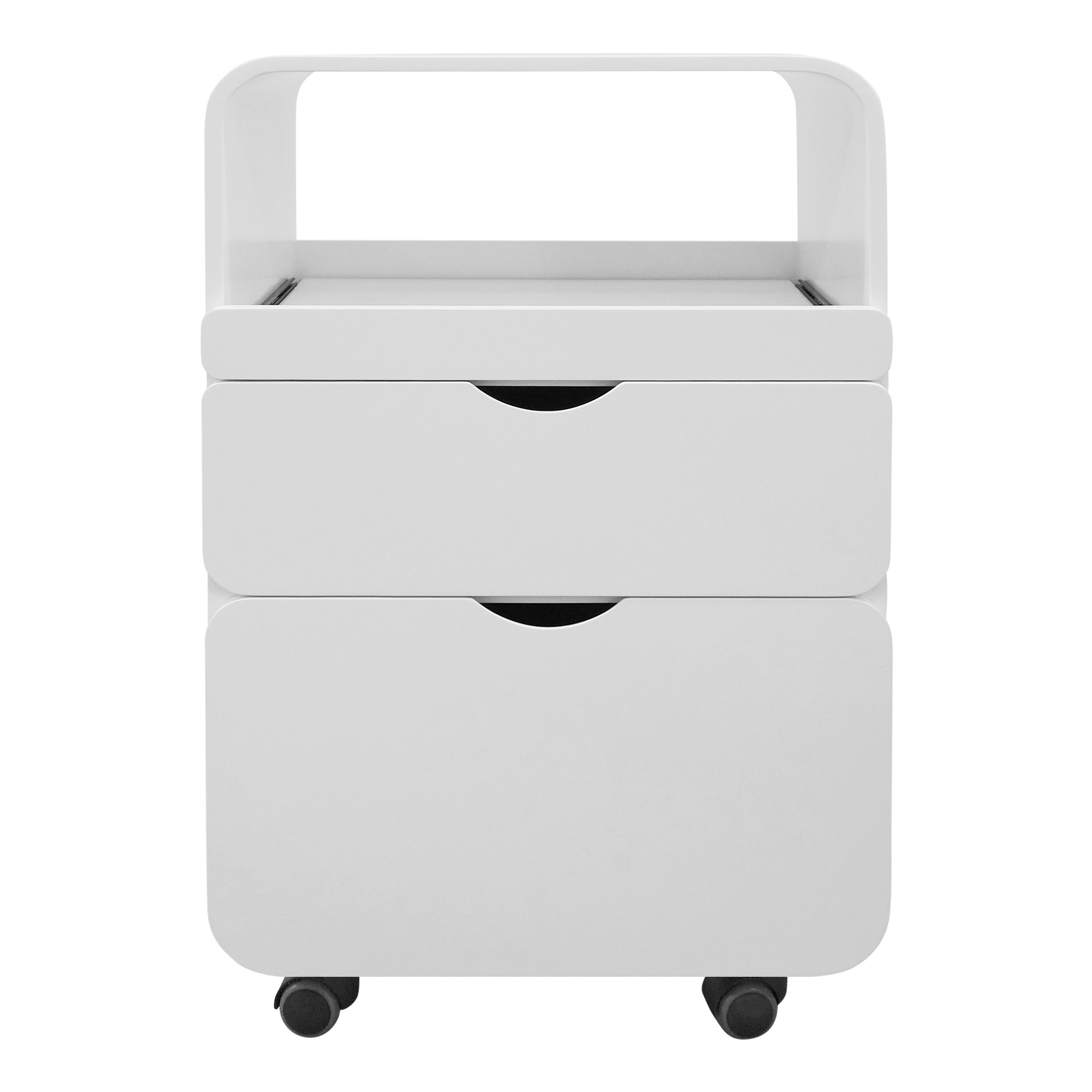 Carrello arredo bianco avant - Tecniwork