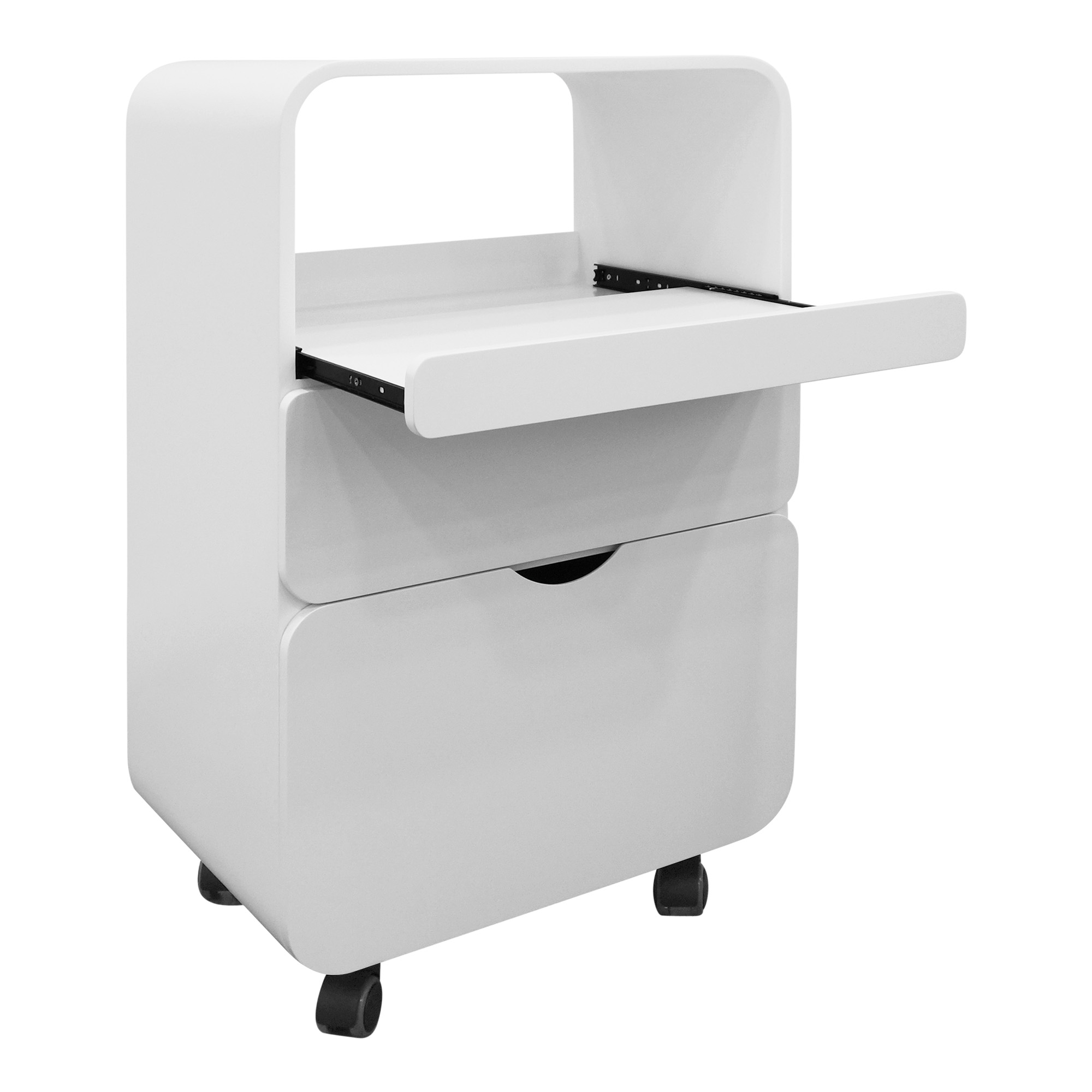 Carrello arredo bianco avant - Tecniwork - immagine 3