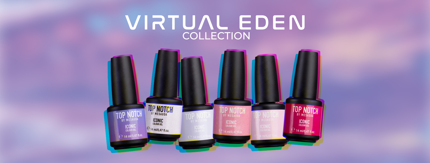 Smalto Semipermanente Gel Colour Iconic Vitual Eden Mnp
