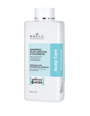 Shampoo olio lenitivo e calmante Scalp care treatment 250ml - Brelil
