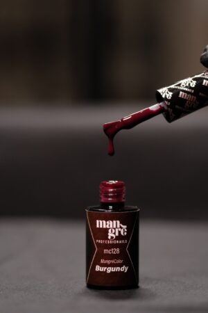 Smalto Semipermanente Gel Polish 8ml Mangre'Color/128 Burgundy
