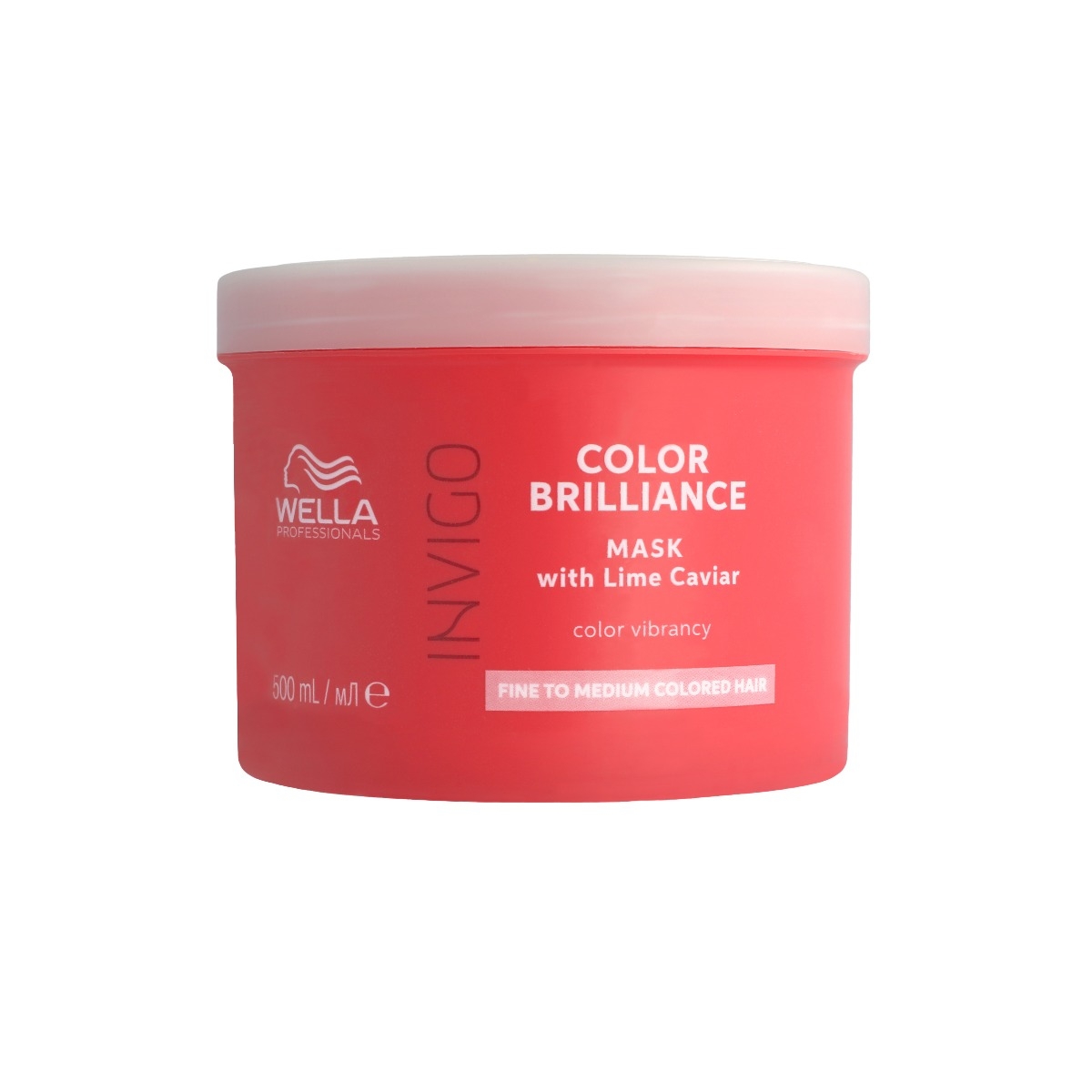 Maschera per capelli colorati fini-normali Brilliance Invigo 500ml Wella