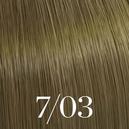 Color Touch pure naturals ammonia free 60ml Wella/7.03 Biondo naturale dorato - immagine 2