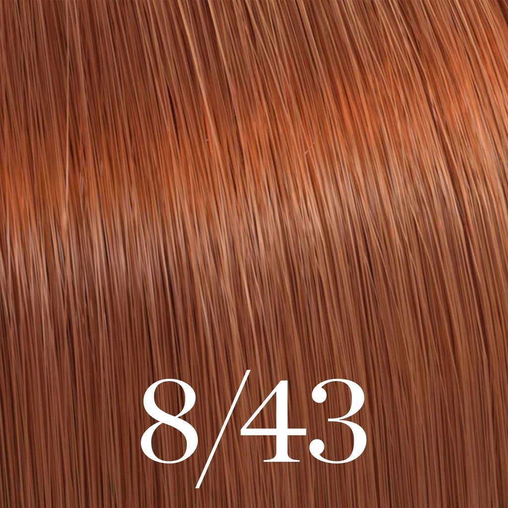 Color Touch vibrant reds ammonia free 60ml Wella/8.43 Biondo chiaro rame dorato - immagine 2