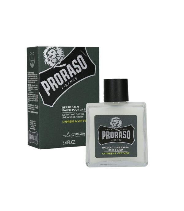 Balsamo Cura Barba Cypress E Vetyver 100 Ml Proraso - Martelli