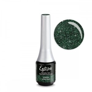 Smalto Semipermanente Gel Mini 7 Ml - Estrosa/7991 Green Glitter Flash