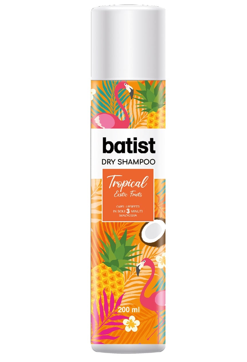 Shampoo A Secco Tropical Exotic Fruits Batist 200 Ml - Martelli