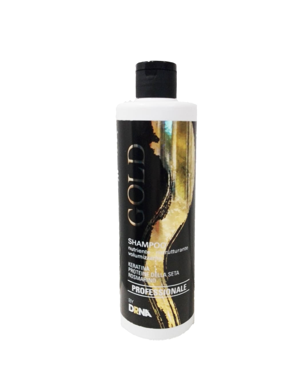 Shampoo nutriente, ristrutturante, volumizzante Gold 300 ml Drna