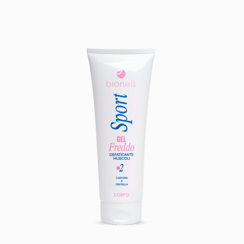 Gel freddo Sport Defaticante Muscoli canfora e centella 250ml - Bionell