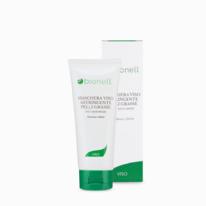 Maschera Viso Astringente Pelli Grasse Bardana e salvia 100ml - Bionell