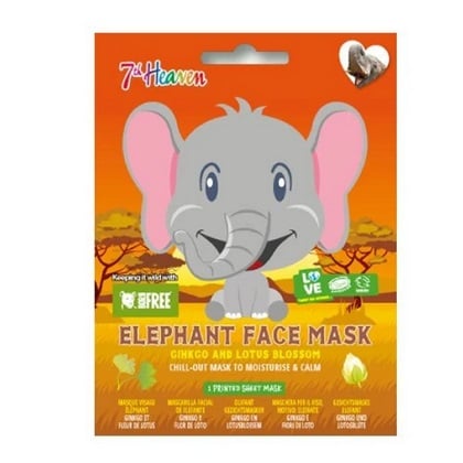Maschera Viso Tnt Elephant Lotus Blossom e Blueberry - Uragme
