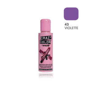 Crema Colorante Semipermanente Crazy Color 100ml/43 Violette