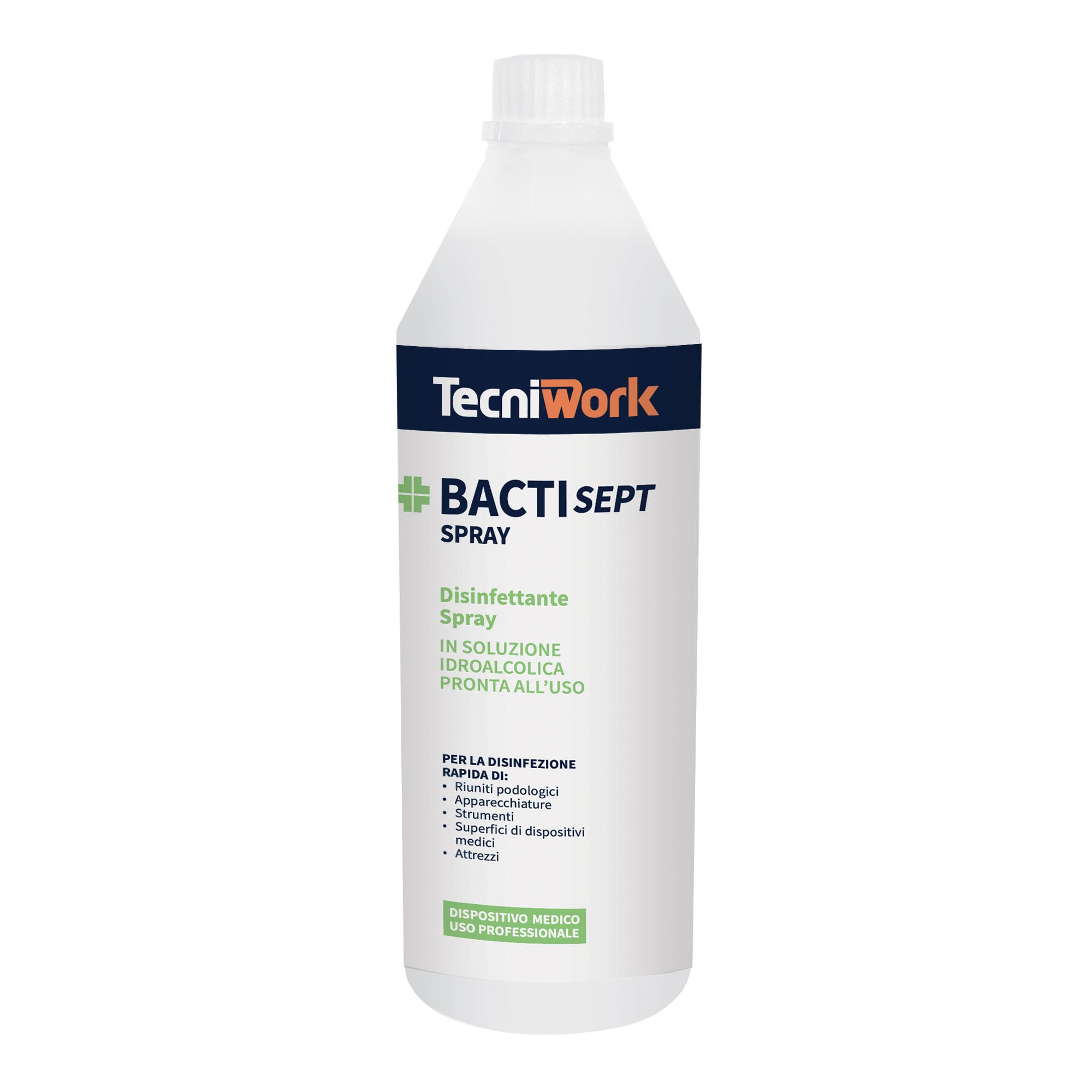 Disinfettante Bactisept Spray 1 Litro Tecniwork