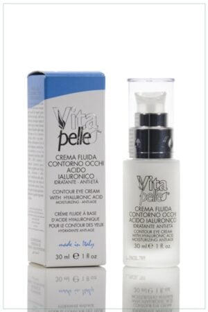 Crema Fluida Contorno Occhi Acido Ialuronico 30 ml Vitapelle