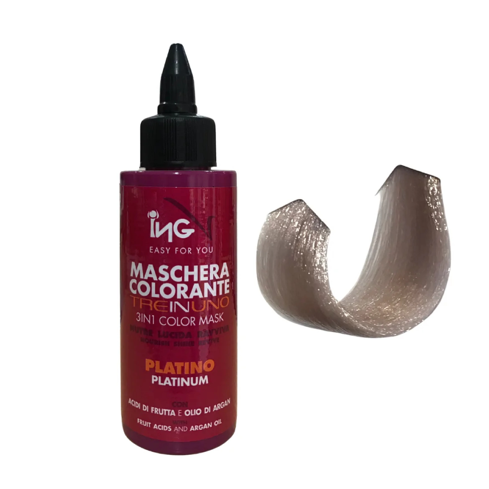 Maschera Colorante 3in1 100ml - Beautynova Spa/Platino