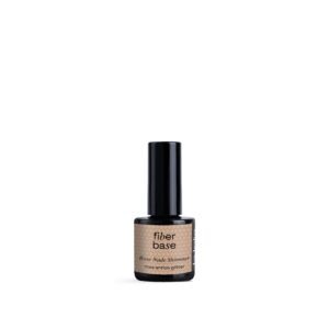 Smalto Semipermanente Fiber Base 7ml La Jolie/ Rosa Antico Glitter