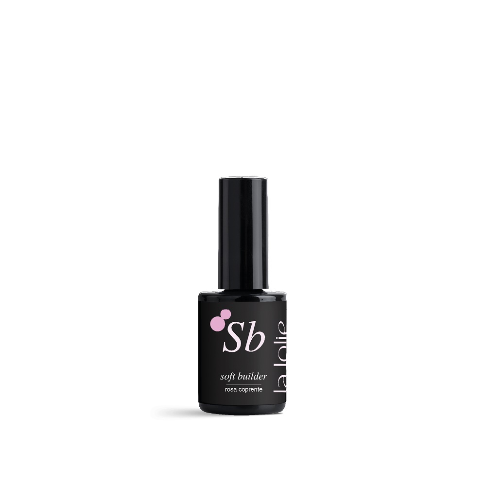 Smalto gel in bottiglia soft builder 12ml La Jolie/ Rosa Coprente