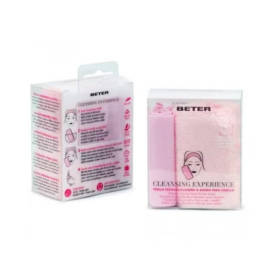 Kit Fascia Per Capelli e Salvietta Struccante - Beter
