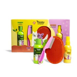 Set da bagno per cani Tresky e Friends 4pz - Idc