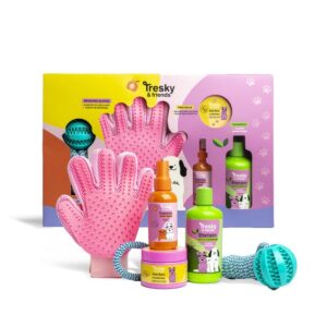 Set da bagno per cani Tresky e Friends 5pz - Idc