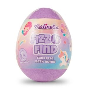 Bomba da bagno a forma di uovo Fizz n Find con sorpresa - Martinelia