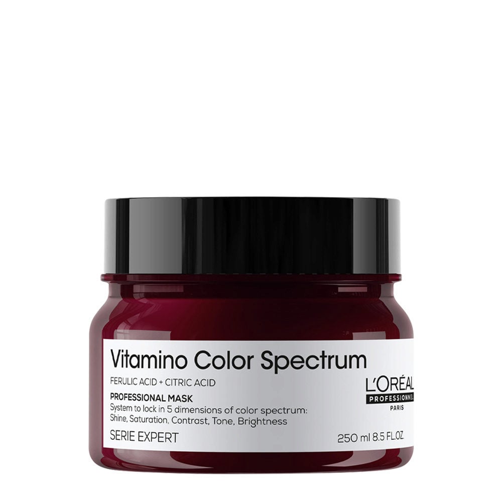 Maschera per capelli colorati Vitamino Color Spectrum 250ml L'oreal