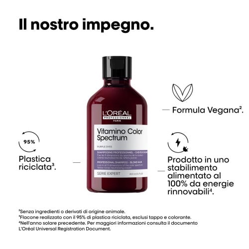 Shampoo per capelli colorati Vitamino Color Spectrum Purple Serie Expert 300ml - immagine 5