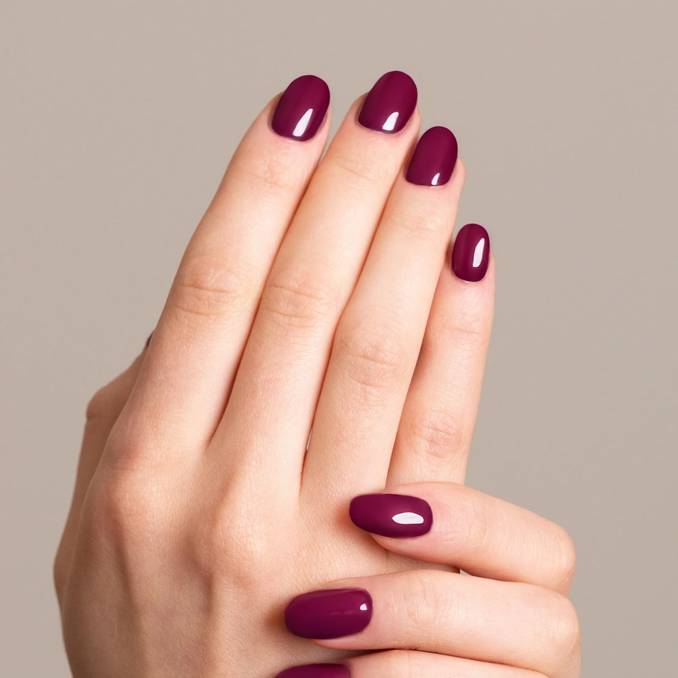 Smalto Semipermanente Gel Elegant Nail Color Mnp 8ml Mesauda/614 Bordeaux intens - immagine 2