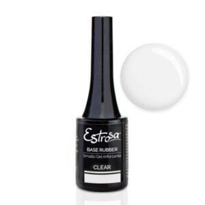 Smalto Semipermanente Base Rubber Rinforzante 14 Ml Estrosa/8530 Clear