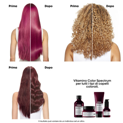 Shampoo per capelli colorati Vitamino Color Spectrum Serie Expert 500ml L'Oreal - immagine 2