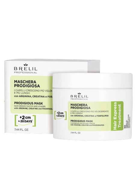 Maschera Prodigiosa Hair Express +2cm 220 Ml treatment - Brelil
