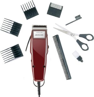 Tagliacapelli Moser 1400 Con Rialzi 1-2-3-4 Rossa