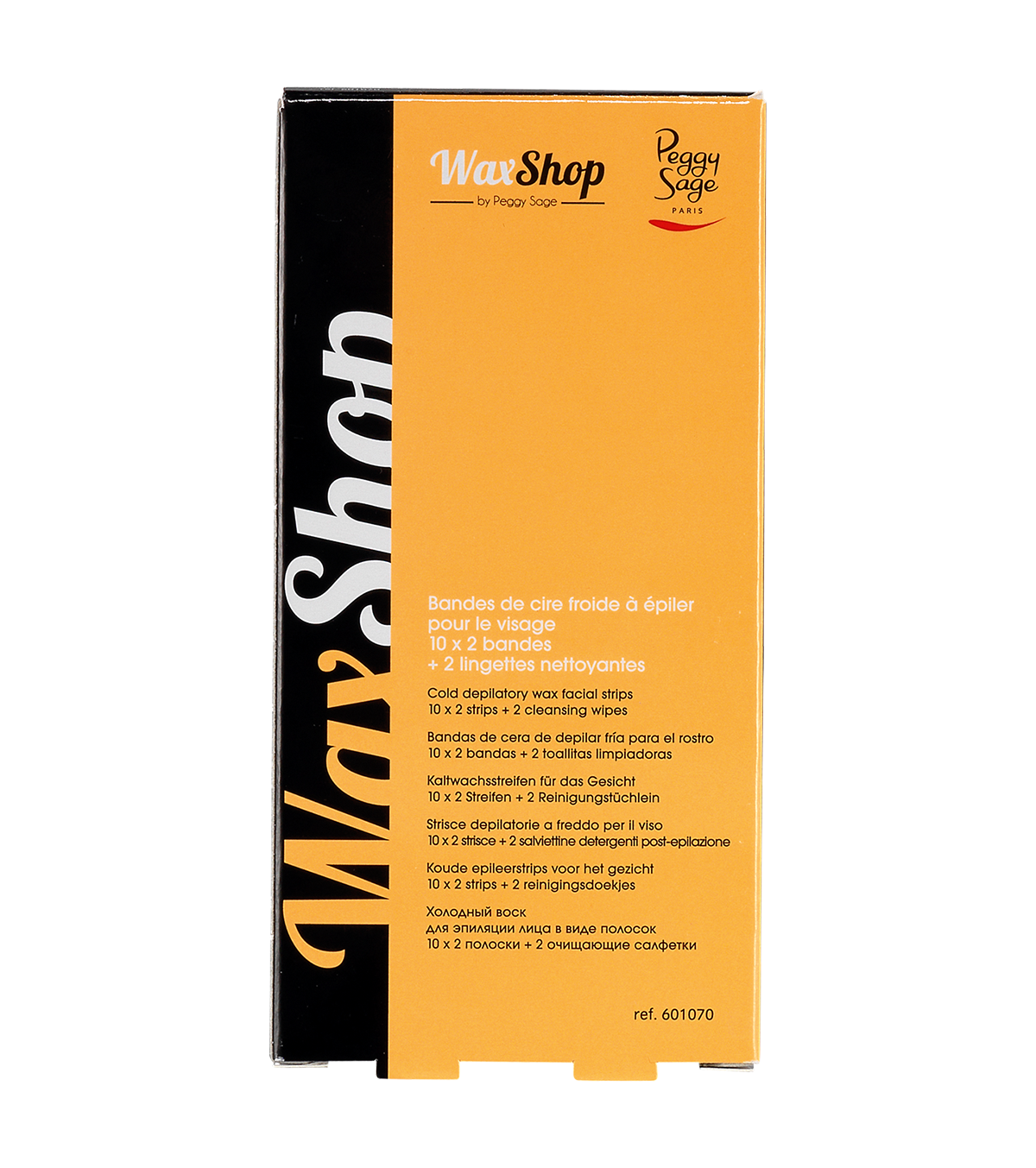 Strisce Depilatorie Viso A Freddo 10x2 Pz - Peggy Sage